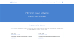 Desktop Screenshot of cloudean.com